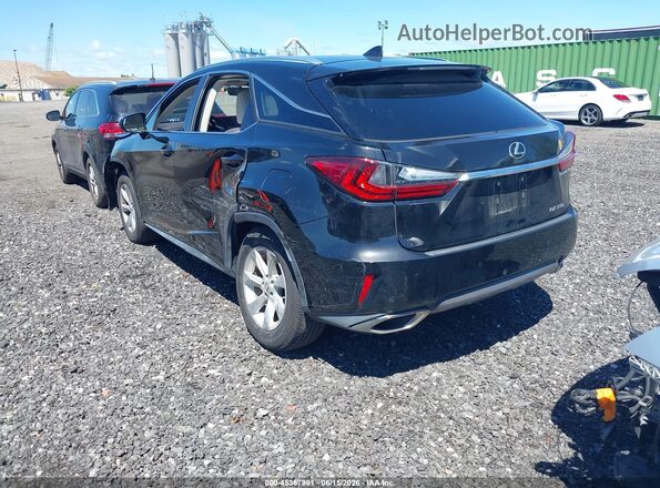2T2BZMCAXGC045159 2016 LEXUS RX 350 Black Հետևի ձախ
