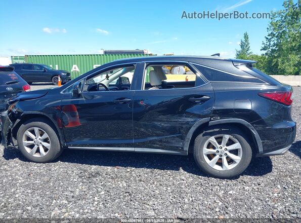 2T2BZMCAXGC045159 2016 LEXUS RX 350 Black Սալոնի 360 աստիճան տեսք