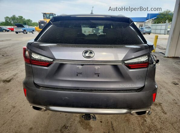 2T2BZMCAXGC051320 2016 LEXUS RX Gray Vista trasera