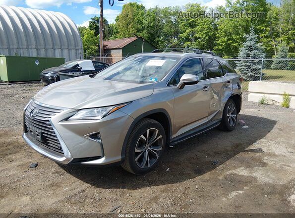 2T2BZMCAXHC060469 2017 LEXUS RX 350 Tan Առջևի ձախ երեք քառորդ տեսարան