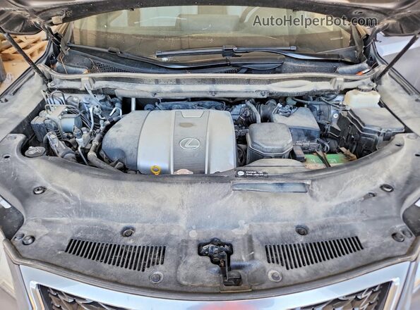 2T2BZMCAXKC177833 2019 LEXUS RX Gray Вид підкапотного простору