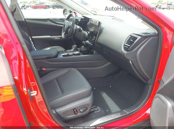 2T2GDCAZ2SC018103 2025 LEXUS NX 250 Red Вид салону спереду