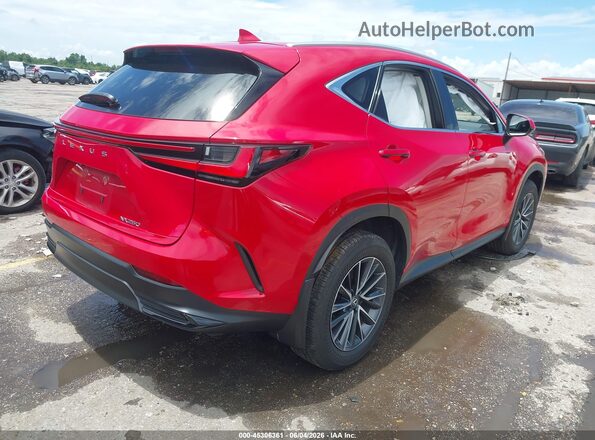 2T2GDCAZ2SC018103 2025 LEXUS NX 250 Red Задня права чверть