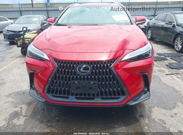 2T2GDCAZ2SC018103 2025 LEXUS NX 250 Red Вид щитка приладів