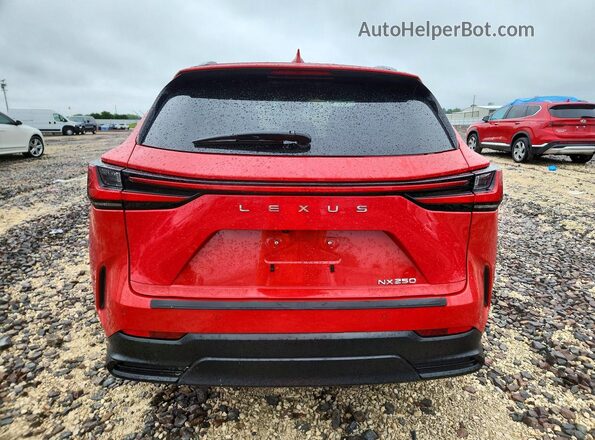 2T2GDCAZ7RC014316 2024 LEXUS NX Красный Вид сзади