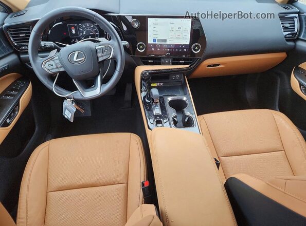2T2GDCAZ7RC014316 2024 LEXUS NX Красный Вид панели приборов