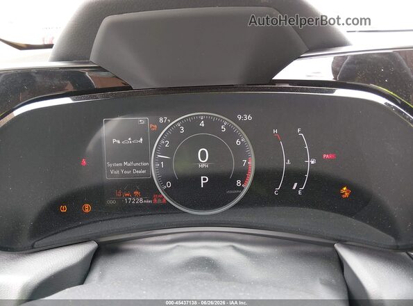 2T2GDCAZ8SC022558 2025 LEXUS NX 250 Red Вид задніх сидінь