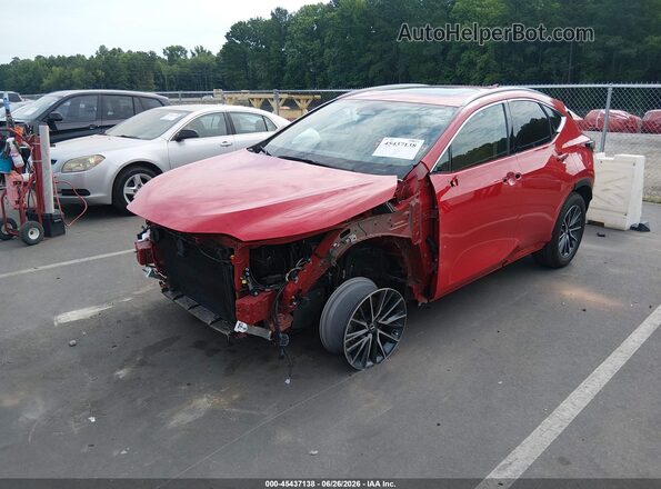 2T2GDCAZ8SC022558 2025 LEXUS NX 250 Red Передня ліва чверть