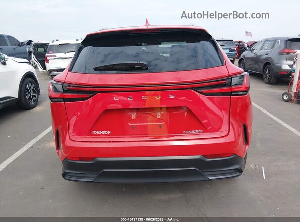 2T2GDCAZ8SC022558 2025 LEXUS NX 250 Red 