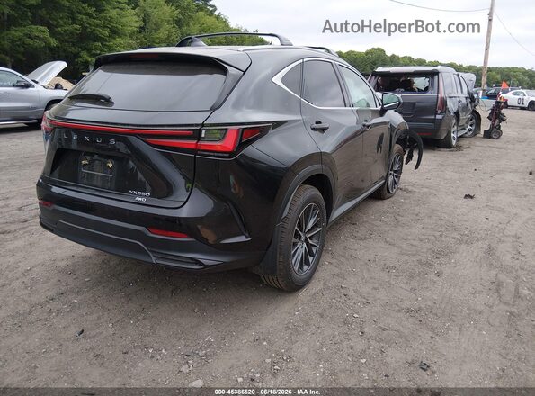 2T2GGCEZ5RC040799 2024 LEXUS NX 350 Черный Задняя правая четверть