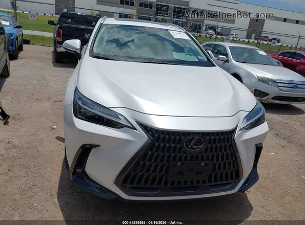 2T2GGCEZ5RC057151 2024 LEXUS NX 350 White Առջևի վահանակի տեսք