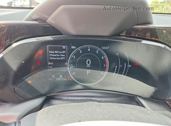 2T2GGCEZ5SC081164 2025 LEXUS NX Серебряный Вид щитка приборов