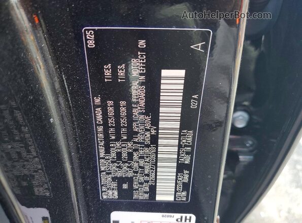 2T2GGCEZ7TC097691 2026 LEXUS NX Черный Вид подкапотного пространства