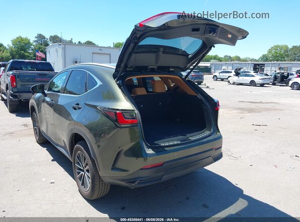 2T2GGCEZ8SC075083 2025 LEXUS NX 350 Green Rear left