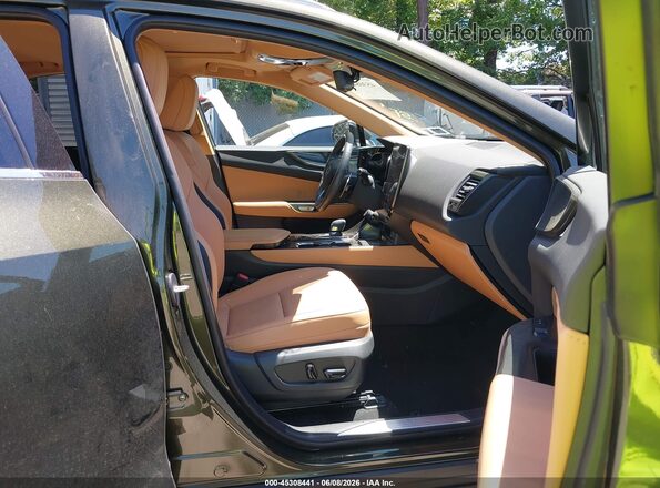 2T2GGCEZ8SC075083 2025 LEXUS NX 350 Green Front interior view