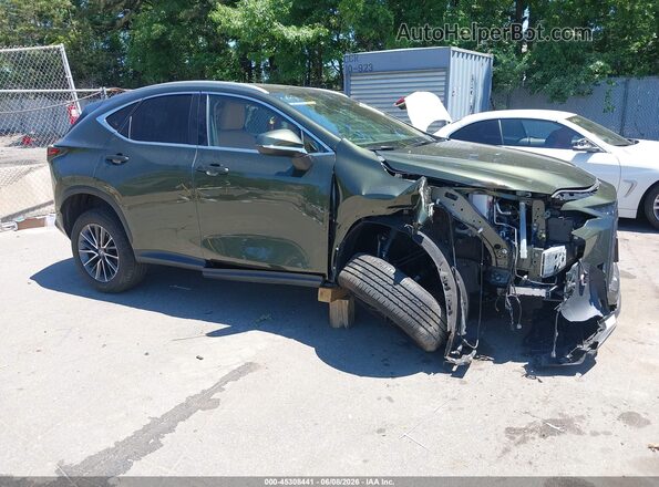 2T2GGCEZ8SC075083 2025 LEXUS NX 350 Green Front view