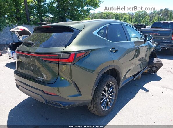 2T2GGCEZ8SC075083 2025 LEXUS NX 350 Green Rear right