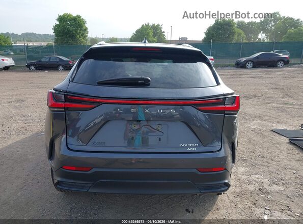 2T2GGCEZ9SC071236 2025 LEXUS NX 350 Gray 