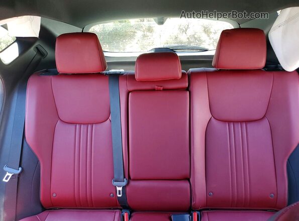 2T2GGCEZXPC020545 2023 LEXUS NX Black Vista de los asientos traseros