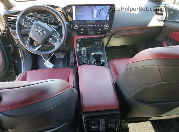 2T2GGCEZXPC020545 2023 LEXUS NX Black Vista del salpicadero