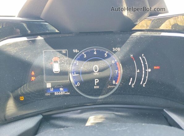 2T2GGCEZXPC020545 2023 LEXUS NX Black Vista del cuadro de instrumentos