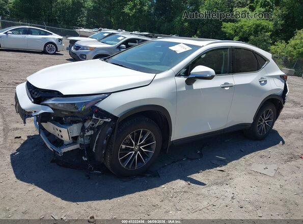 2T2GGCEZXRC052446 2024 LEXUS NX 350 White Vista tres cuartos delantera izquierda