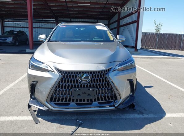 2T2GGCEZXSC071536 2025 LEXUS NX 350 Silver Instrument cluster view