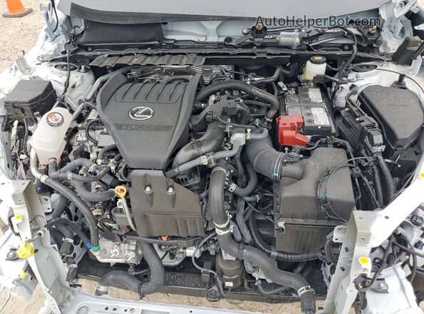 2T2GGCEZXTC107095 2026 LEXUS NX White Vista del compartimento del motor
