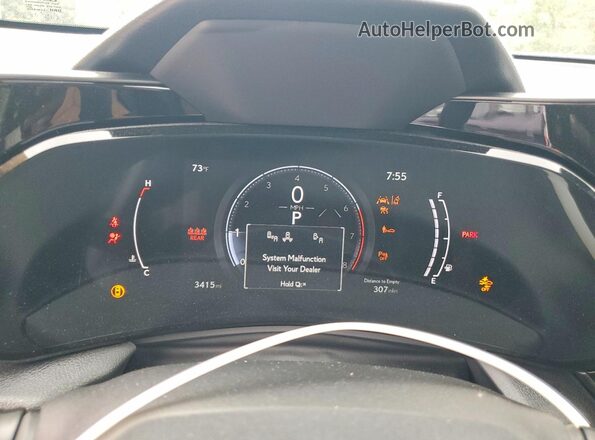 2T2GGCEZXTC107095 2026 LEXUS NX White Vista del cuadro de instrumentos