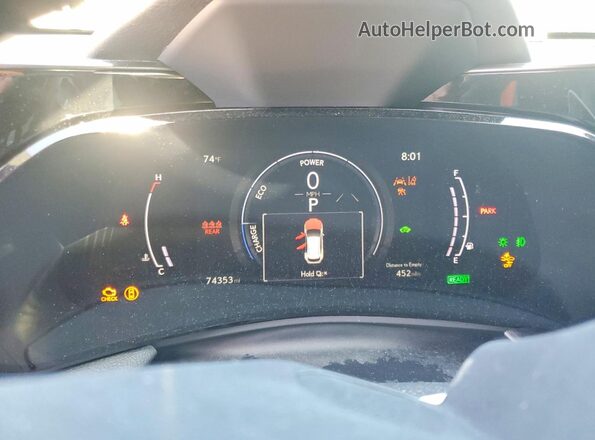 2T2GKCEZ2PC011661 2023 LEXUS NX Black Instrument cluster view