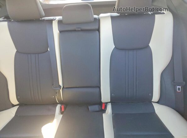 2T2GKCEZ2PC011661 2023 LEXUS NX Black Rear seats view
