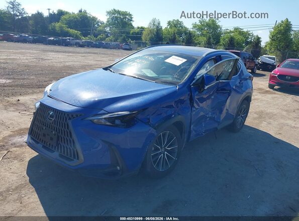 2T2GKCEZ2RC021741 2024 LEXUS NX 350H Blue Front left