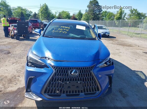 2T2GKCEZ2RC021741 2024 LEXUS NX 350H Blue Dashboard view