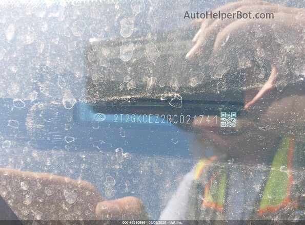 2T2GKCEZ2RC021741 2024 LEXUS NX 350H Blue Engine compartment view