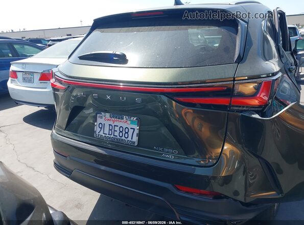 2T2HGCEZXRC055898 2024 LEXUS NX 350 Green 