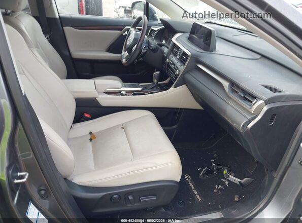 2T2HGMDA1LC048590 2020 LEXUS RX 450H Gray წინა სალონის ხედი