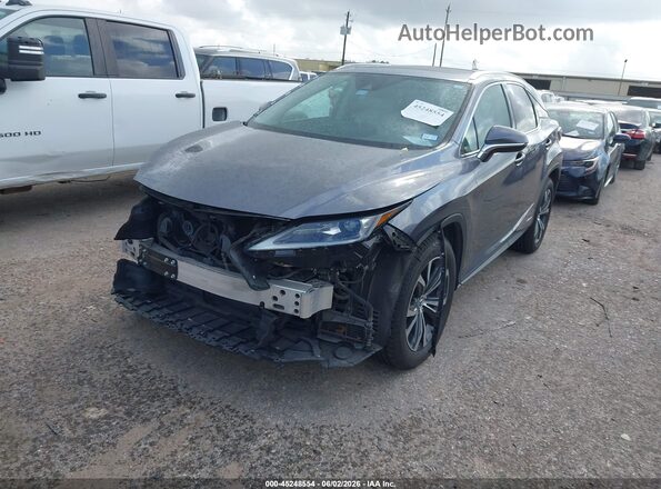 2T2HGMDA1LC048590 2020 LEXUS RX 450H Gray წინა მარცხენა ხედი სამი მეოთხედიდან