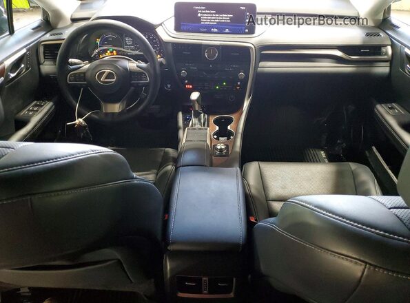 2T2HGMDA1LC051344 2020 LEXUS RX Black Առջևի վահանակի տեսք