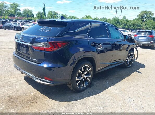 2T2HGMDA2LC056861 2020 LEXUS RX 450H Blue Rear right