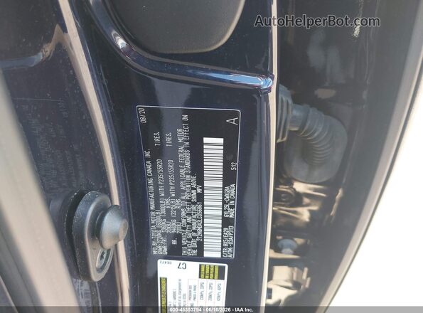 2T2HGMDA2LC056861 2020 LEXUS RX 450H Blue Engine compartment view