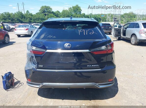 2T2HGMDA2LC056861 2020 LEXUS RX 450H Blue 