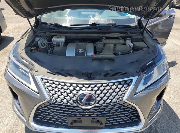 2T2HGMDA4LC053024 2020 LEXUS RX Gray Vista interior trasera