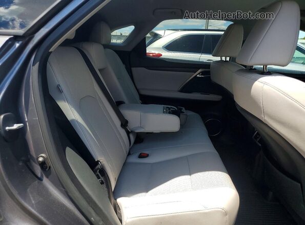 2T2HGMDA4LC053024 2020 LEXUS RX Gray Vista de los asientos traseros