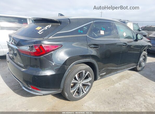 2T2HGMDAXNC083941 2022 LEXUS RX 450H Черный Задняя правая четверть