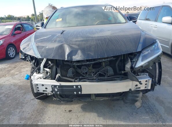 2T2HGMDAXNC083941 2022 LEXUS RX 450H Черный Вид спереди