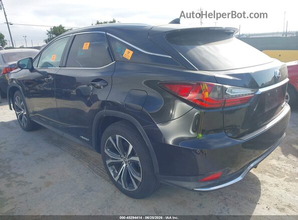 2T2HGMDAXNC083941 2022 LEXUS RX 450H Черный Задняя левая четверть
