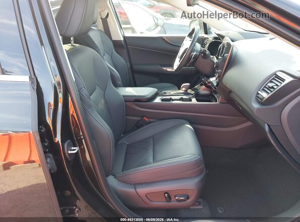 2T2HKCEZ1SC041571 2025 LEXUS NX 350H Black Widok wnętrza z przodu