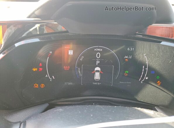 2T2HKCEZ4PC013741 2023 LEXUS NX Silver Widok zestawu wskaźników