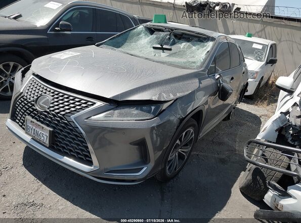 2T2HZMAA0MC217126 2021 LEXUS RX 350 Серый Передняя левая четверть