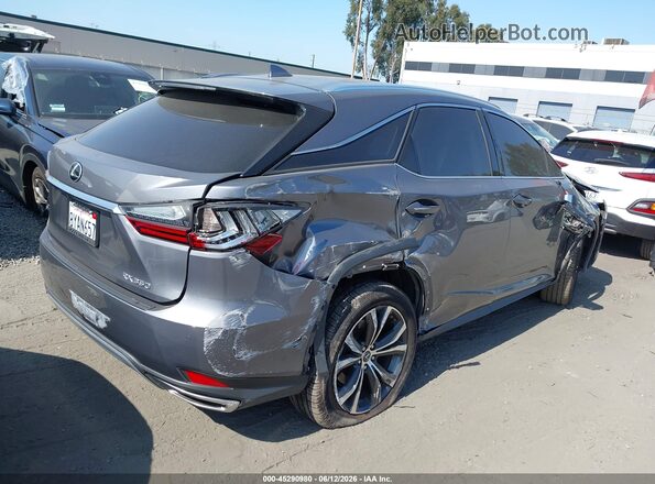 2T2HZMAA0MC217126 2021 LEXUS RX 350 Серый Задняя правая четверть